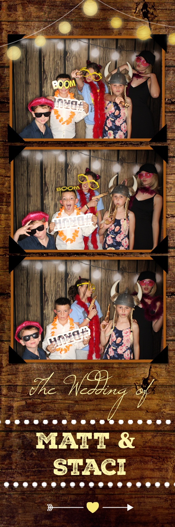 Staci and Matt's Wedding | View more photos from the event at gallery.photoboothbillings.com/u/PhotoBoothBillings/Staci-and-Matts-Wedding