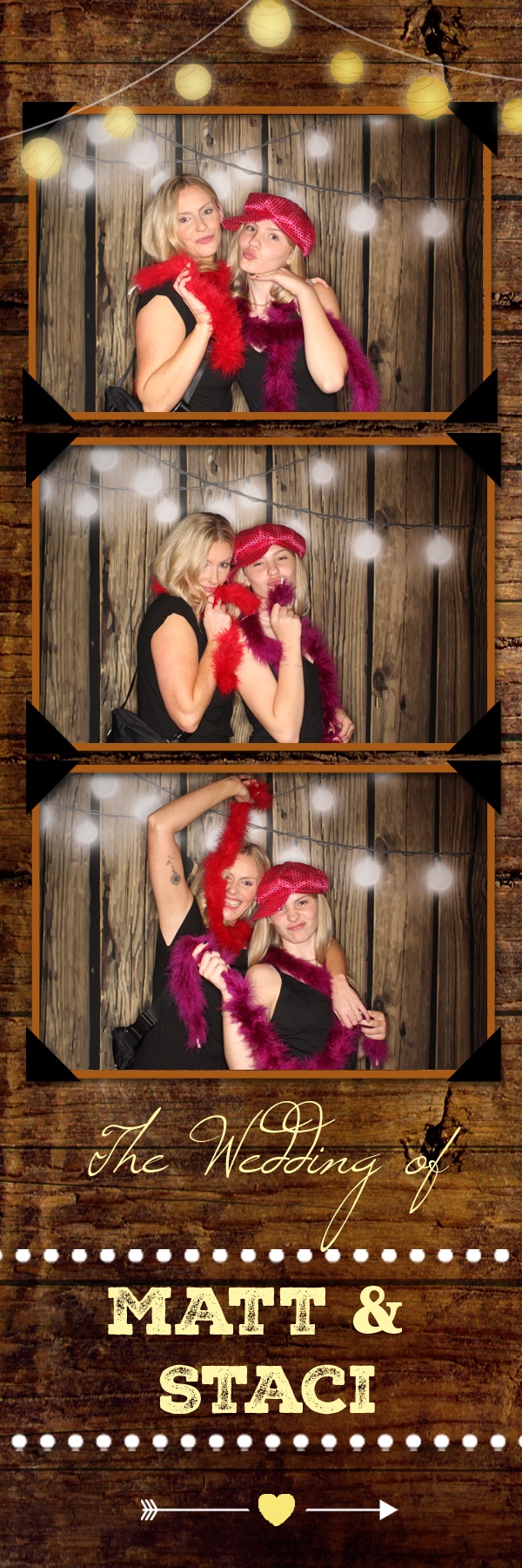 Staci and Matt's Wedding | View more photos from the event at gallery.photoboothbillings.com/u/PhotoBoothBillings/Staci-and-Matts-Wedding