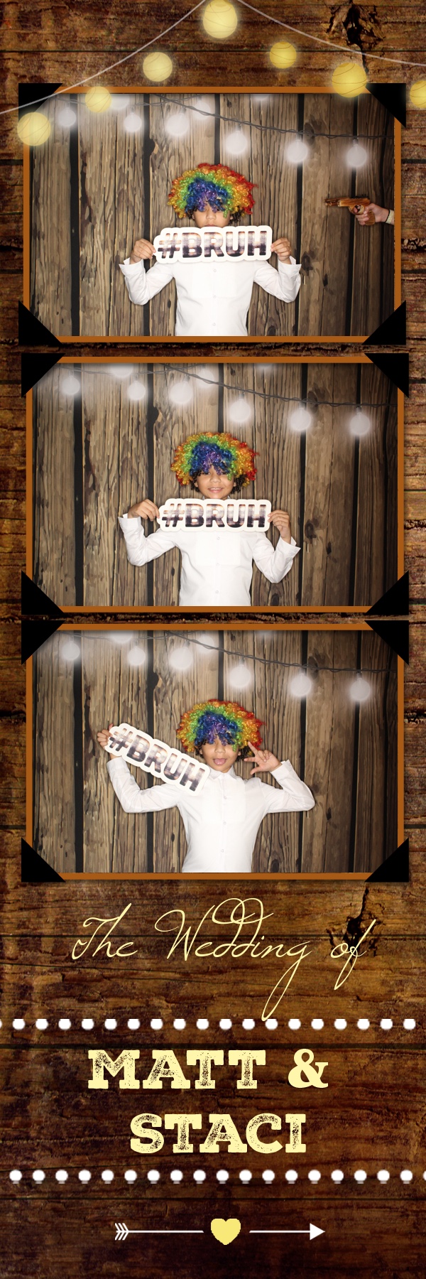 Staci and Matt's Wedding | View more photos from the event at gallery.photoboothbillings.com/u/PhotoBoothBillings/Staci-and-Matts-Wedding