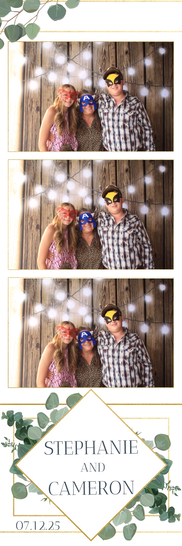 Stephanie and Cameron | View more photos from the event at gallery.photoboothbillings.com/u/PhotoBoothBillings/Stephanie-and-Cameron