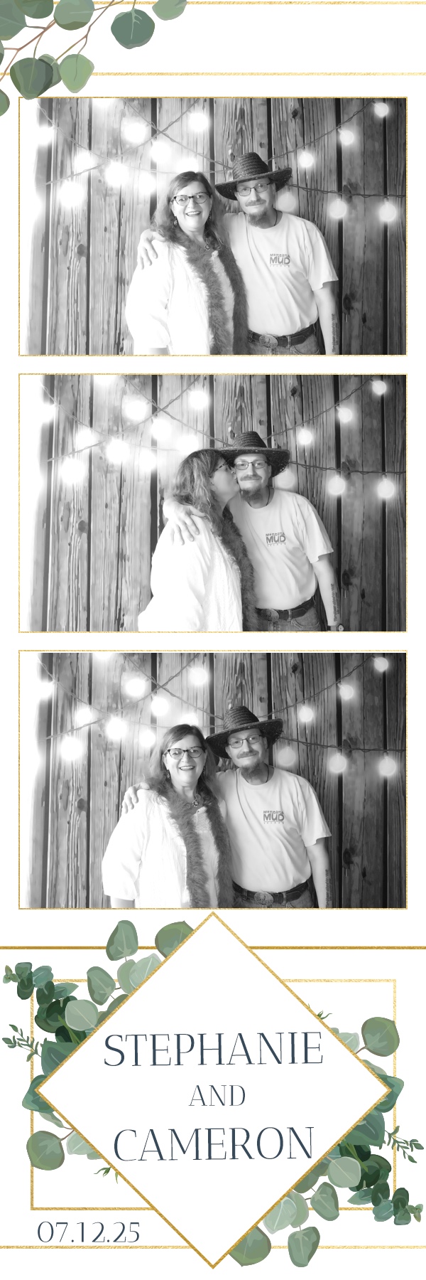 Stephanie and Cameron | View more photos from the event at gallery.photoboothbillings.com/u/PhotoBoothBillings/Stephanie-and-Cameron