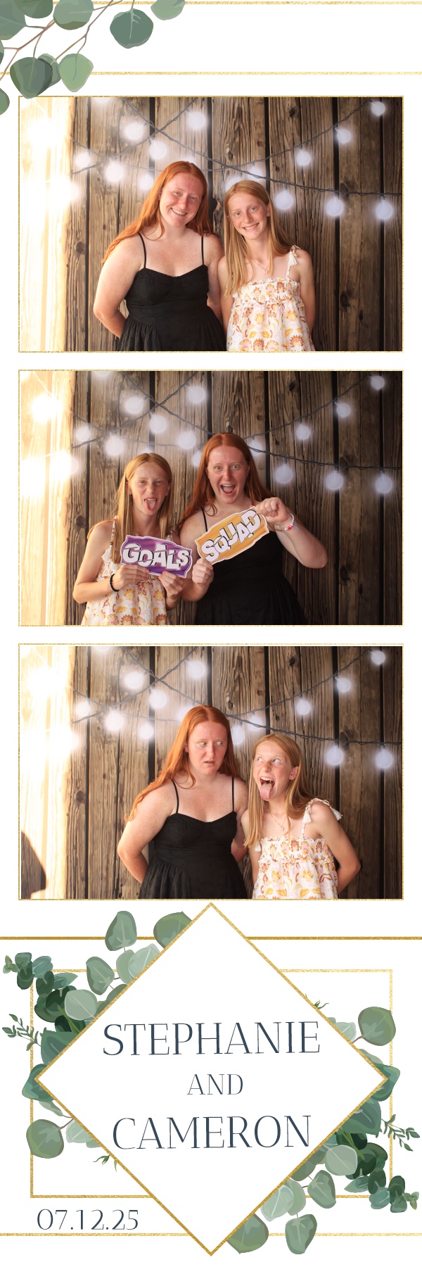 Stephanie and Cameron | View more photos from the event at gallery.photoboothbillings.com/u/PhotoBoothBillings/Stephanie-and-Cameron