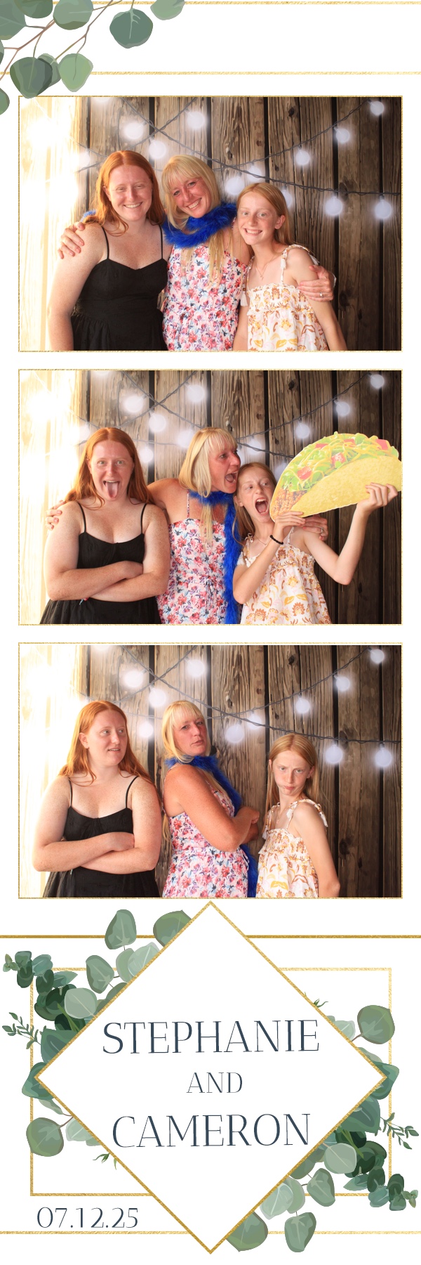 Stephanie and Cameron | View more photos from the event at gallery.photoboothbillings.com/u/PhotoBoothBillings/Stephanie-and-Cameron