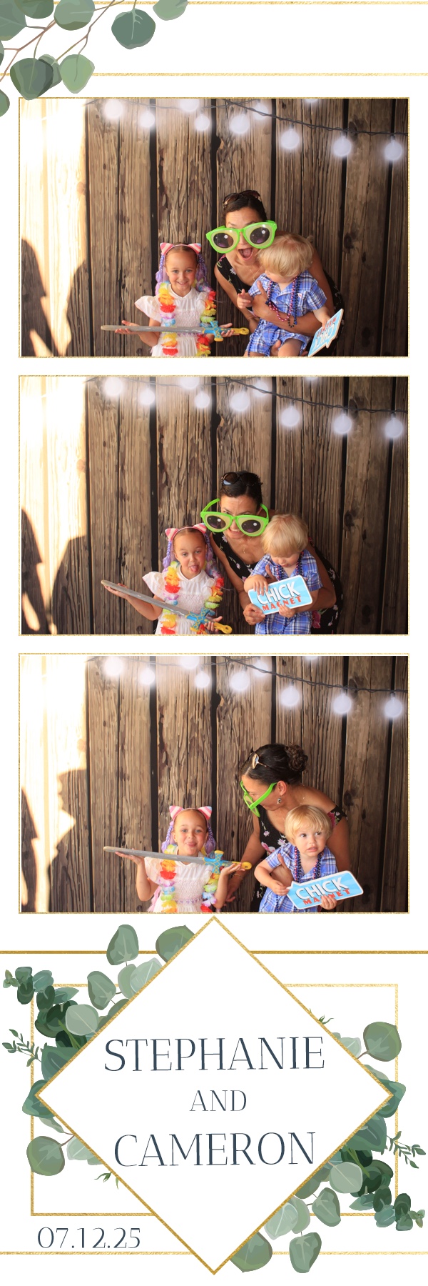 Stephanie and Cameron | View more photos from the event at gallery.photoboothbillings.com/u/PhotoBoothBillings/Stephanie-and-Cameron