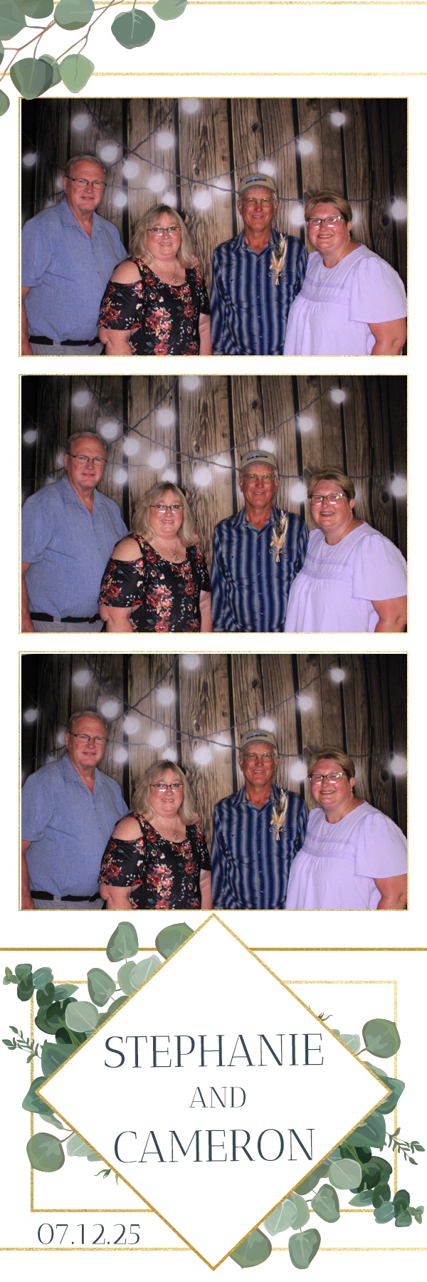 Stephanie and Cameron | View more photos from the event at gallery.photoboothbillings.com/u/PhotoBoothBillings/Stephanie-and-Cameron