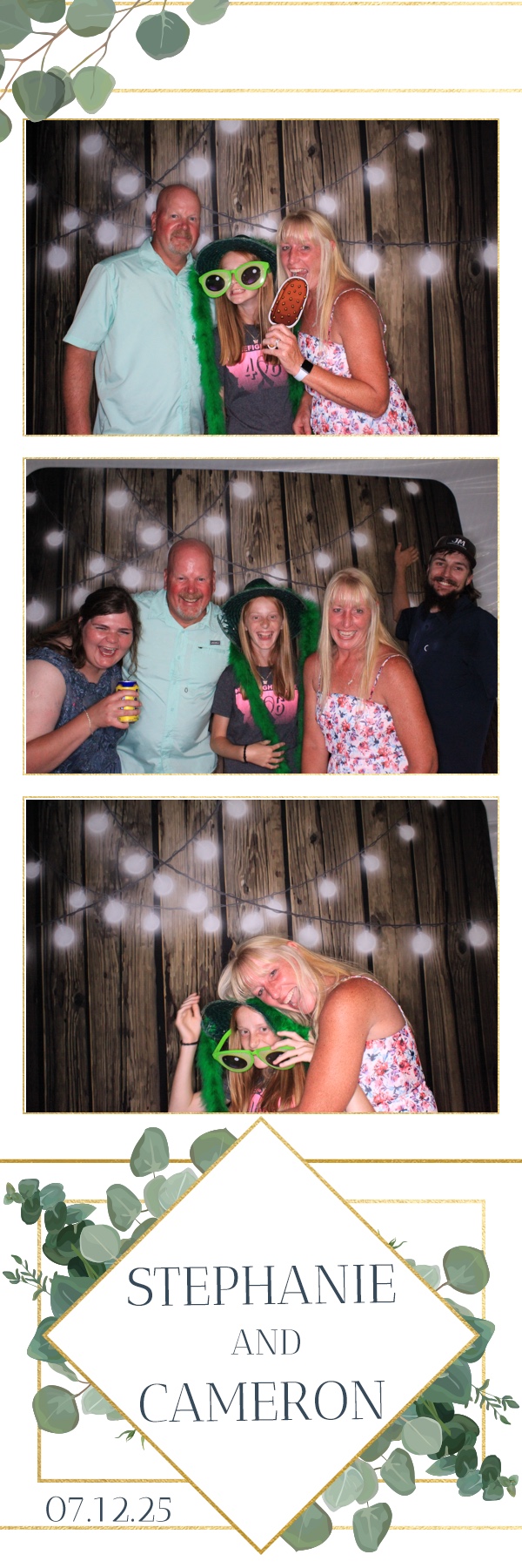 Stephanie and Cameron | View more photos from the event at gallery.photoboothbillings.com/u/PhotoBoothBillings/Stephanie-and-Cameron