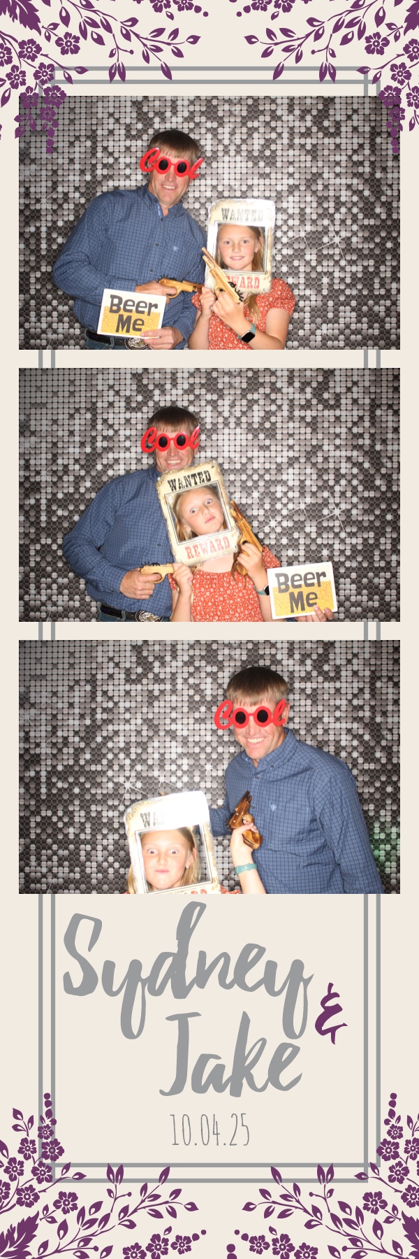 Sydney and Jake's Wedding | View more photos from the event at gallery.photoboothbillings.com/u/PhotoBoothBillings/Sydney-and-Jakes-Wedding