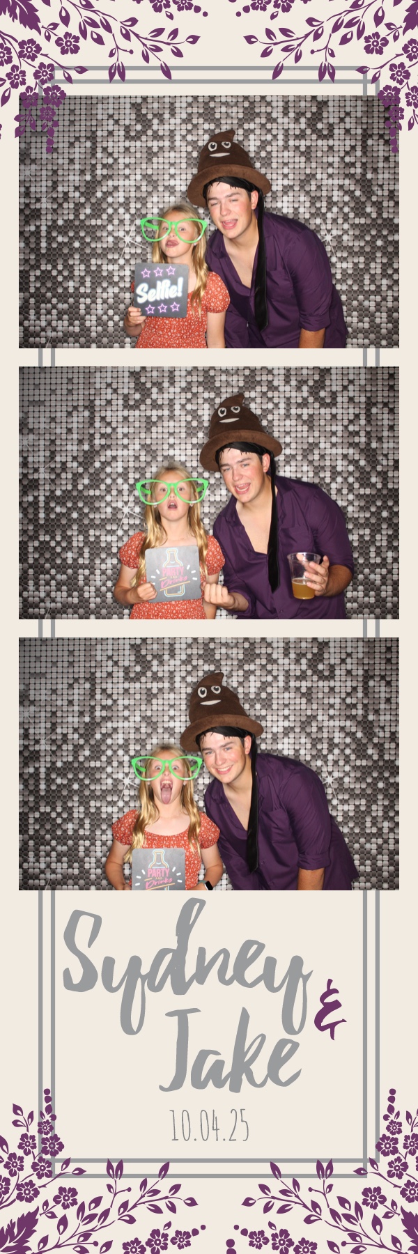 Sydney and Jake's Wedding | View more photos from the event at gallery.photoboothbillings.com/u/PhotoBoothBillings/Sydney-and-Jakes-Wedding