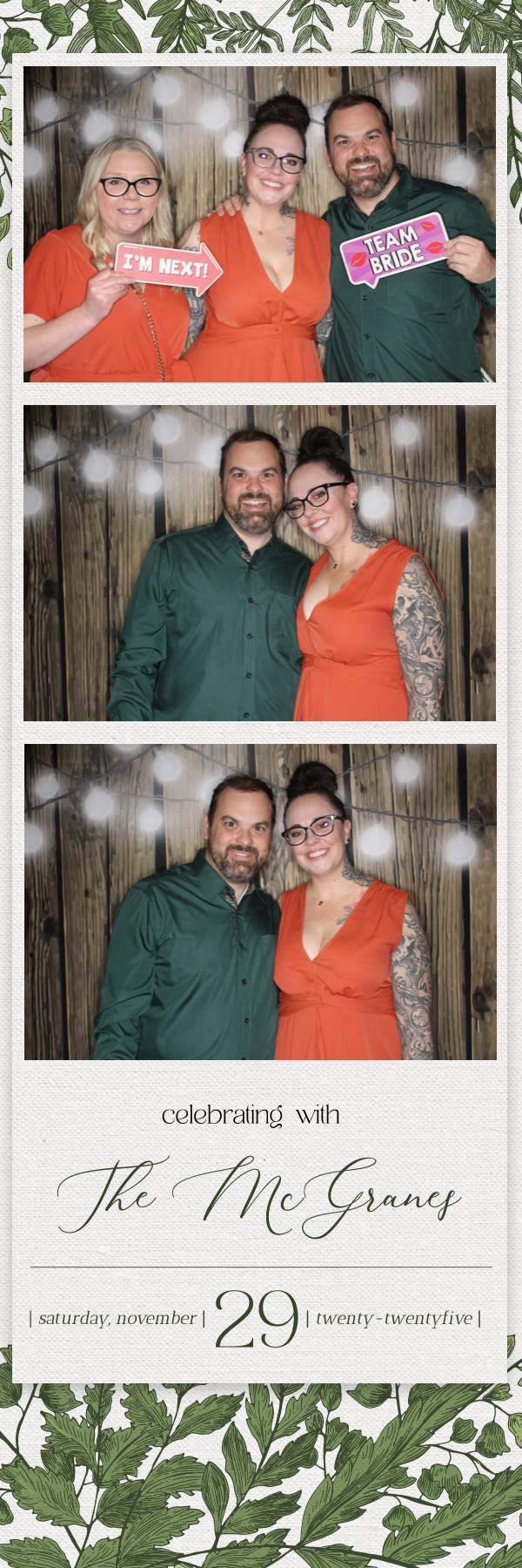 The McGrane's Wedding | View more photos from the event at gallery.photoboothbillings.com/u/PhotoBoothBillings/The-McGranes-Wedding