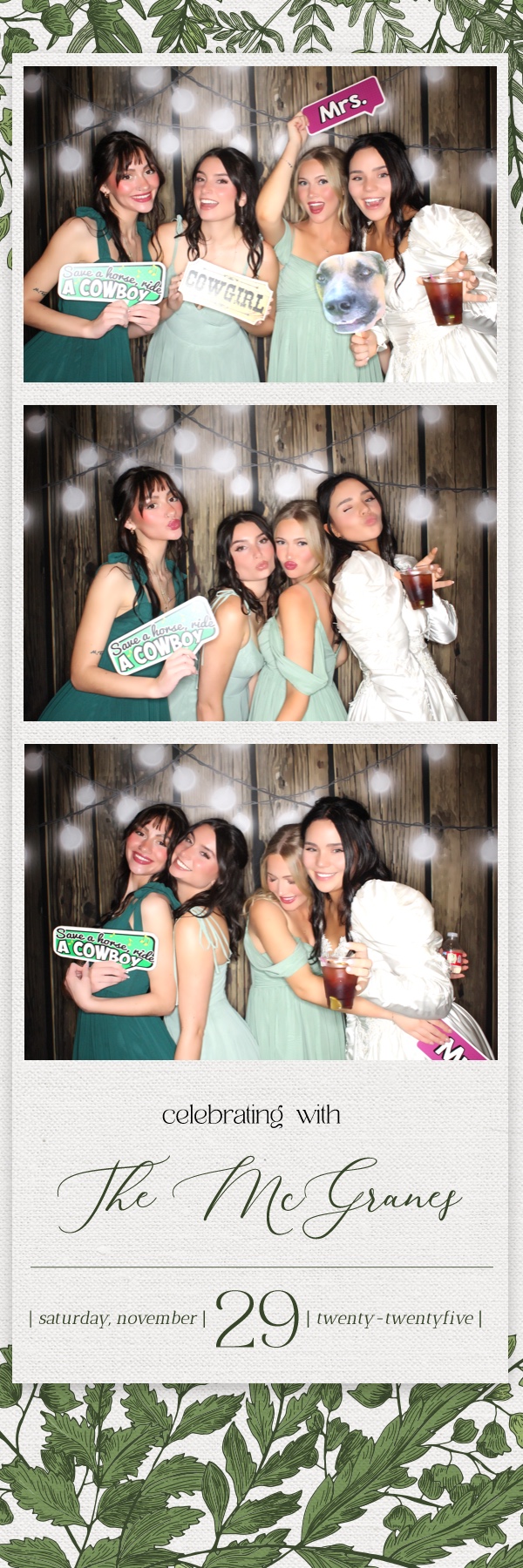 The McGrane's Wedding | View more photos from the event at gallery.photoboothbillings.com/u/PhotoBoothBillings/The-McGranes-Wedding