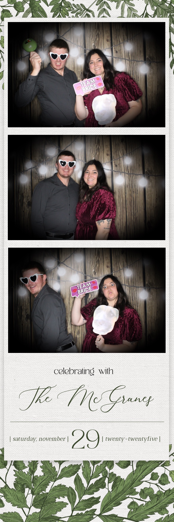 The McGrane's Wedding | View more photos from the event at gallery.photoboothbillings.com/u/PhotoBoothBillings/The-McGranes-Wedding