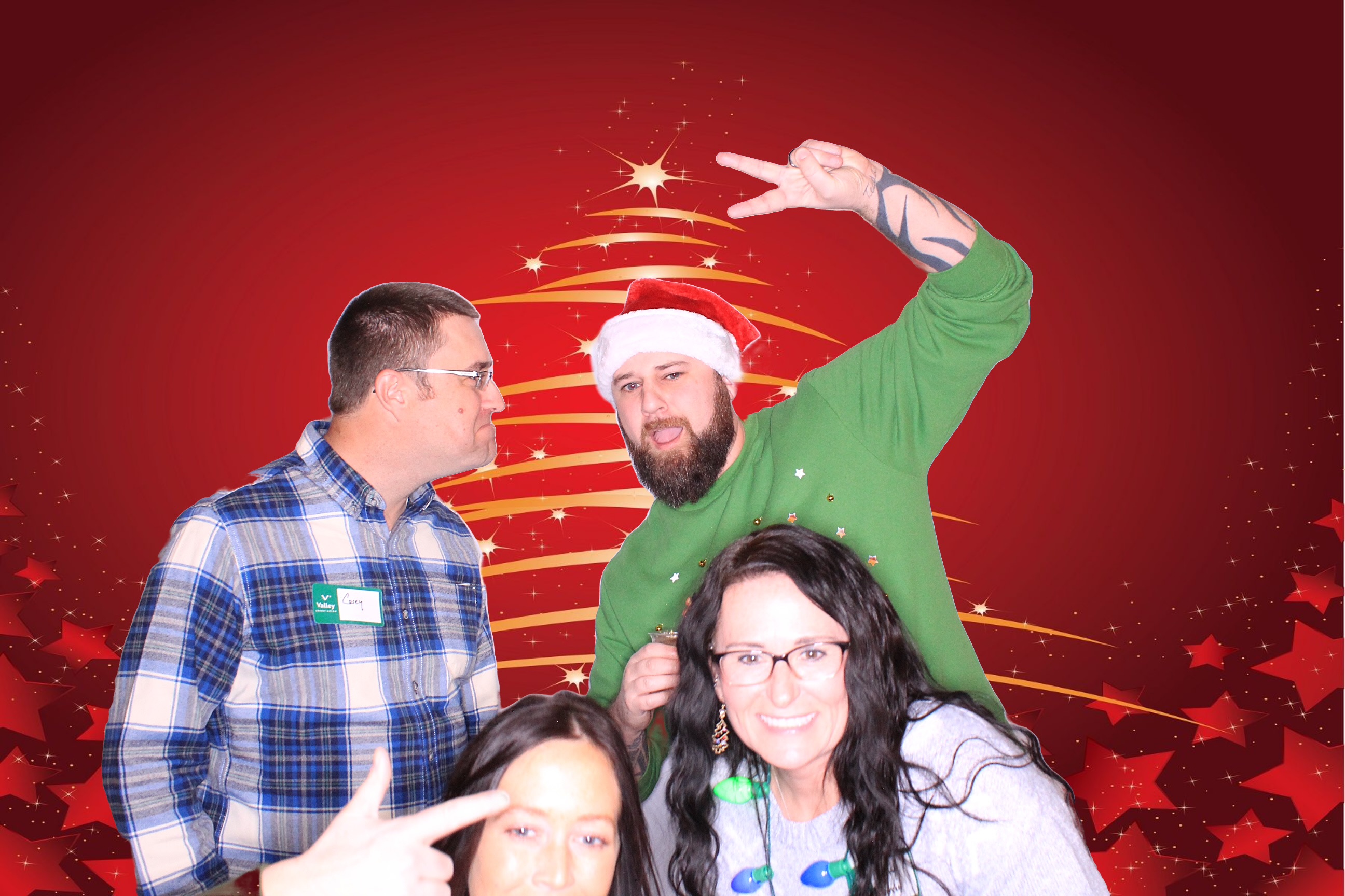 Valley Credit Union Holiday Party | View more photos from the event at gallery.photoboothbillings.com/u/PhotoBoothBillings/Valley-Credit-Union-Holiday-Party