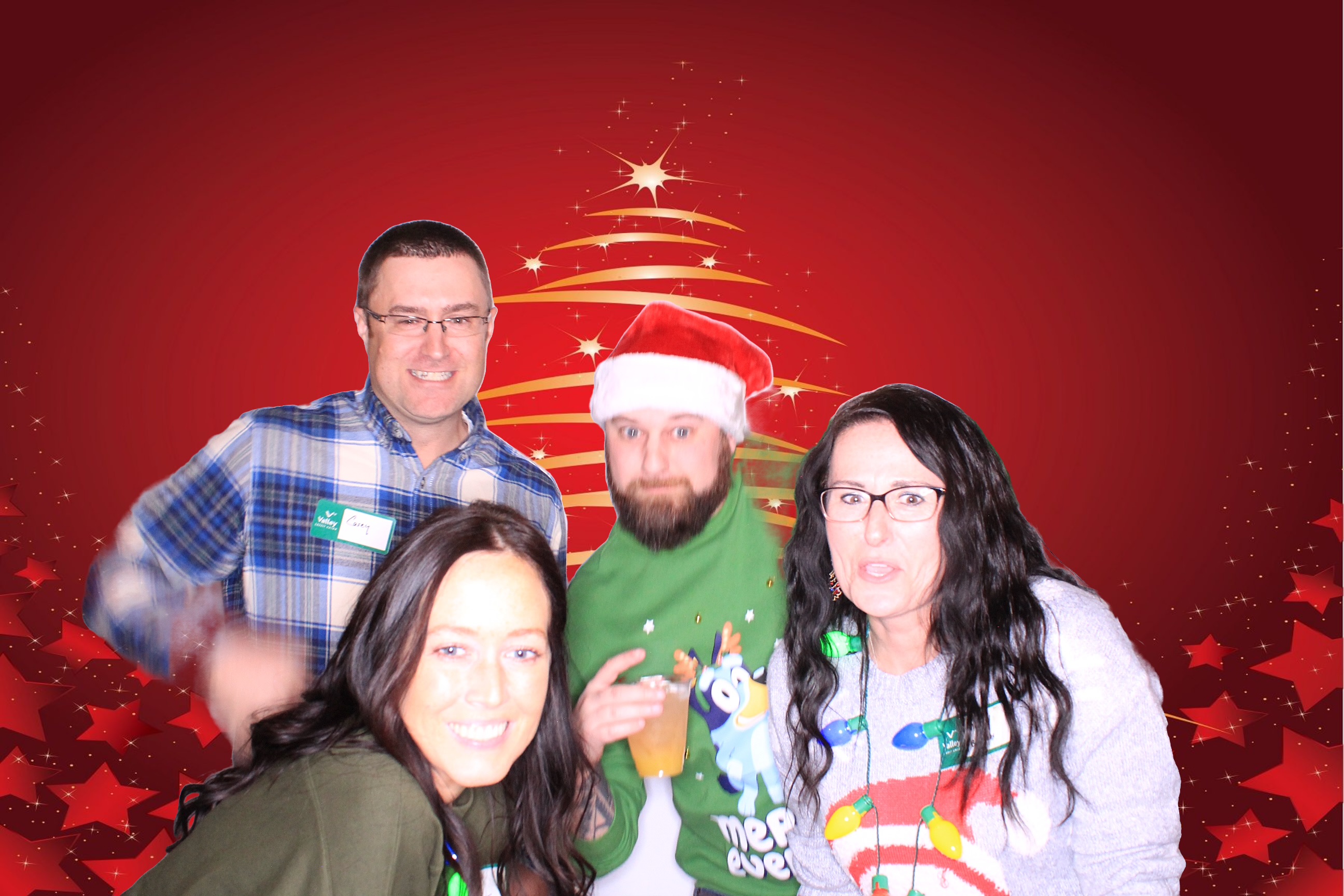 Valley Credit Union Holiday Party | View more photos from the event at gallery.photoboothbillings.com/u/PhotoBoothBillings/Valley-Credit-Union-Holiday-Party