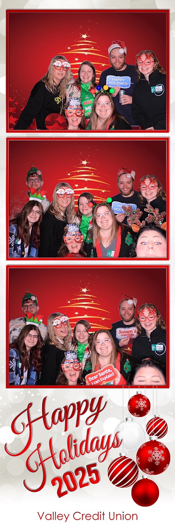 Valley Credit Union Holiday Party | View more photos from the event at gallery.photoboothbillings.com/u/PhotoBoothBillings/Valley-Credit-Union-Holiday-Party