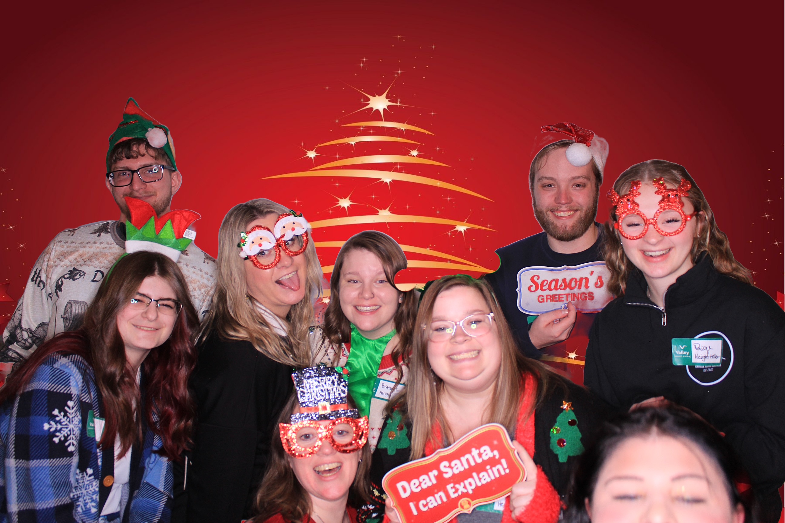 Valley Credit Union Holiday Party | View more photos from the event at gallery.photoboothbillings.com/u/PhotoBoothBillings/Valley-Credit-Union-Holiday-Party