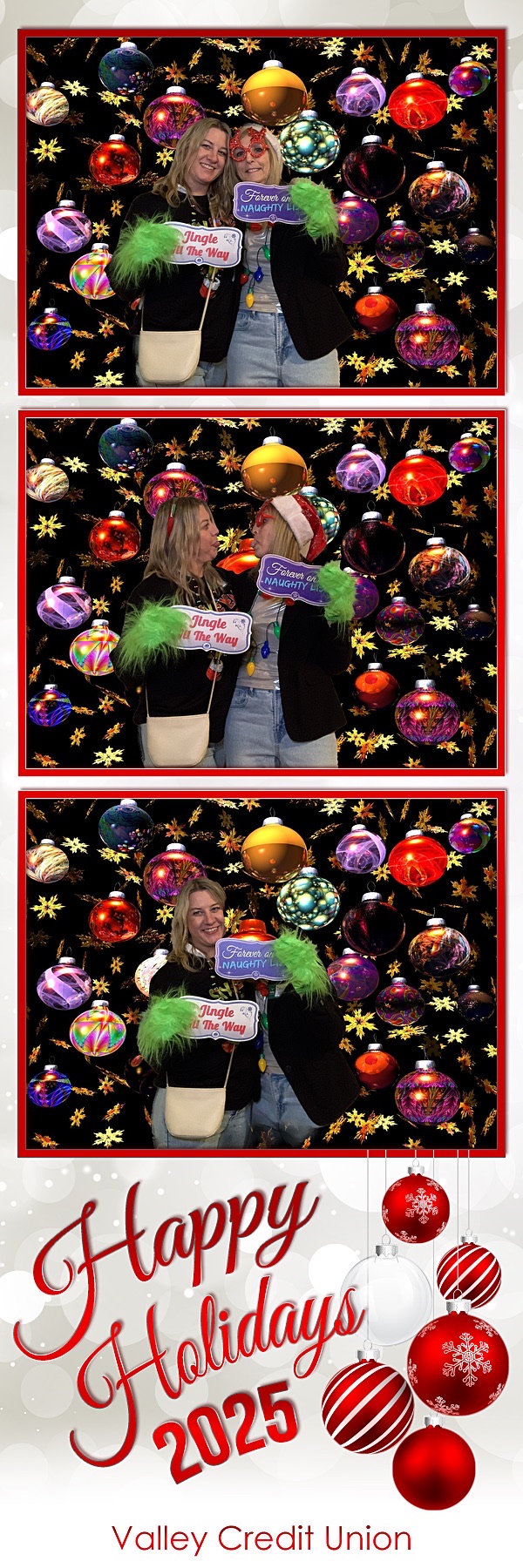 Valley Credit Union Holiday Party | View more photos from the event at gallery.photoboothbillings.com/u/PhotoBoothBillings/Valley-Credit-Union-Holiday-Party