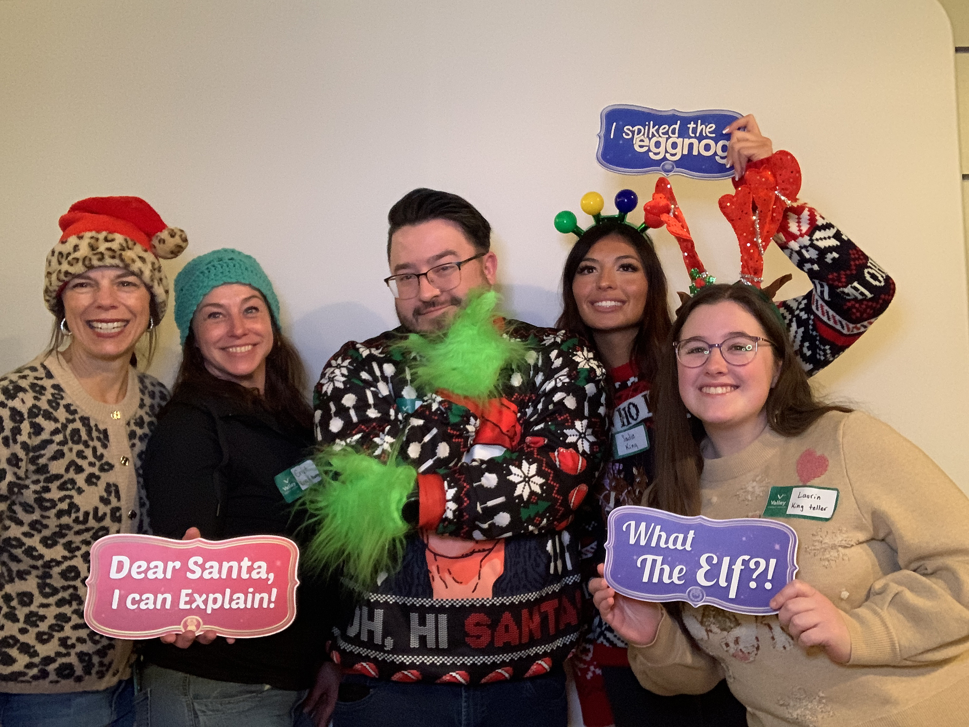 Valley Credit Union Holiday Party | View more photos from the event at gallery.photoboothbillings.com/u/PhotoBoothBillings/Valley-Credit-Union-Holiday-Party