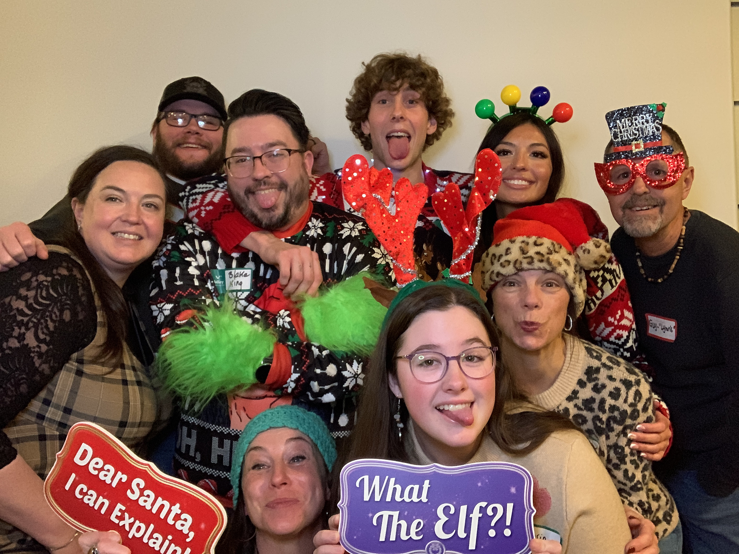 Valley Credit Union Holiday Party | View more photos from the event at gallery.photoboothbillings.com/u/PhotoBoothBillings/Valley-Credit-Union-Holiday-Party