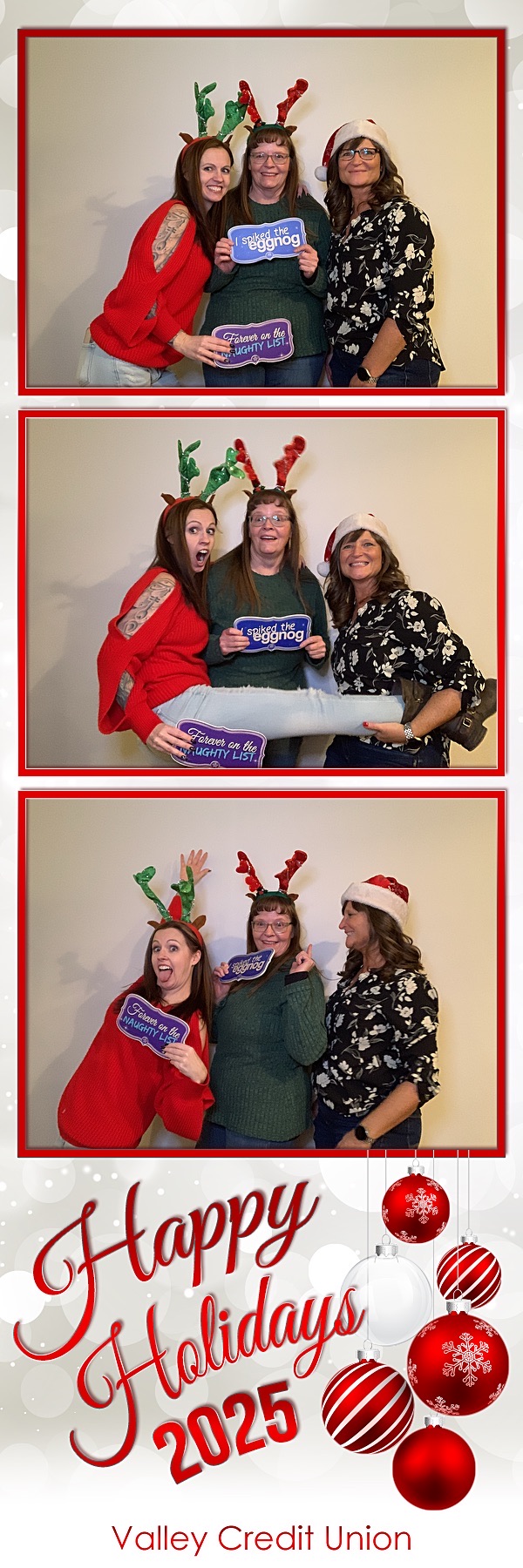 Valley Credit Union Holiday Party | View more photos from the event at gallery.photoboothbillings.com/u/PhotoBoothBillings/Valley-Credit-Union-Holiday-Party