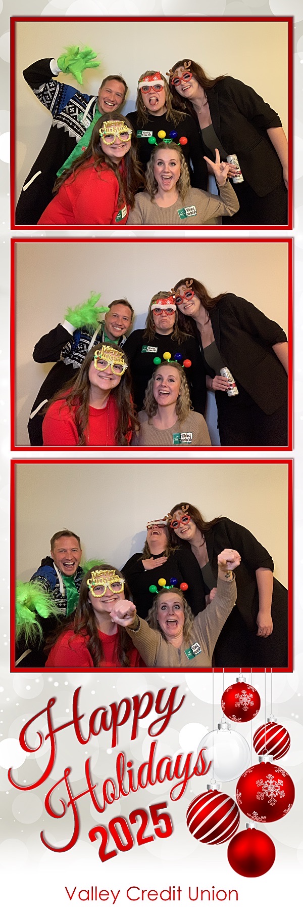 Valley Credit Union Holiday Party | View more photos from the event at gallery.photoboothbillings.com/u/PhotoBoothBillings/Valley-Credit-Union-Holiday-Party