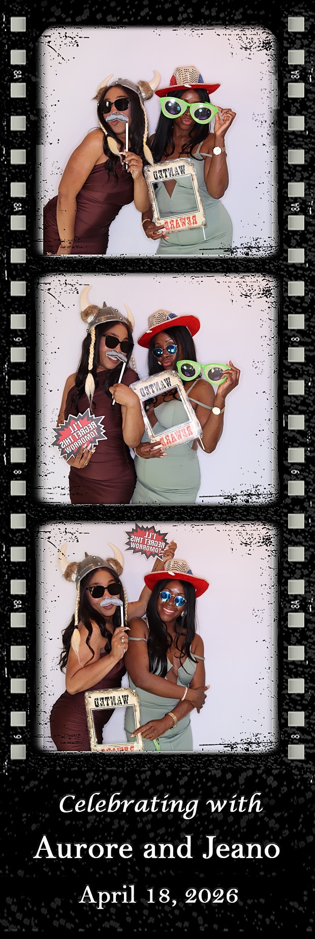 Aurore and Jeano's Wedding | View more photos from the event at gallery.photoboothbillings.com/u/PhotoBoothBillings/Aurore-and-Jeanos-Wedding