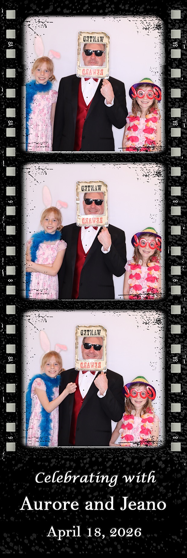 Aurore and Jeano's Wedding | View more photos from the event at gallery.photoboothbillings.com/u/PhotoBoothBillings/Aurore-and-Jeanos-Wedding