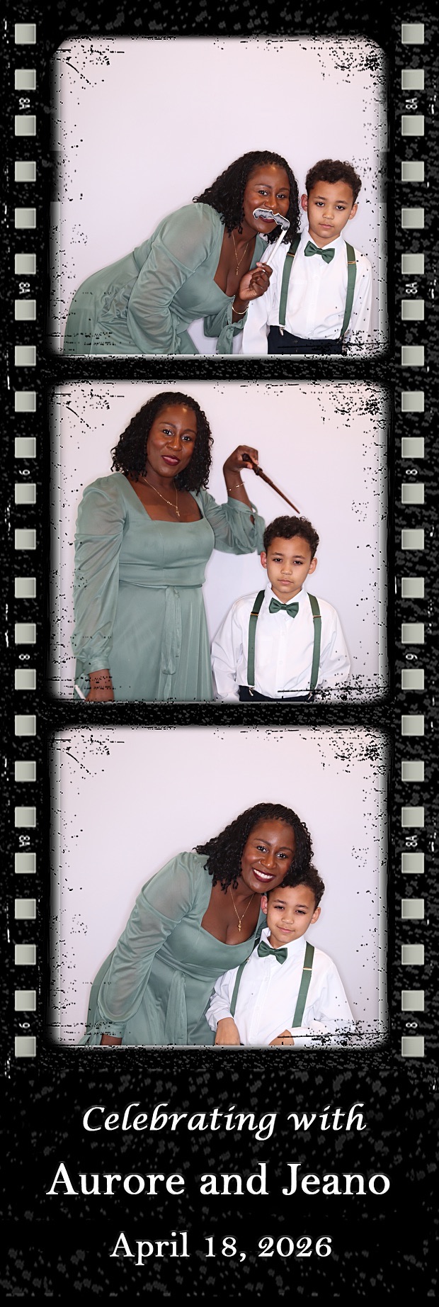 Aurore and Jeano's Wedding | View more photos from the event at gallery.photoboothbillings.com/u/PhotoBoothBillings/Aurore-and-Jeanos-Wedding
