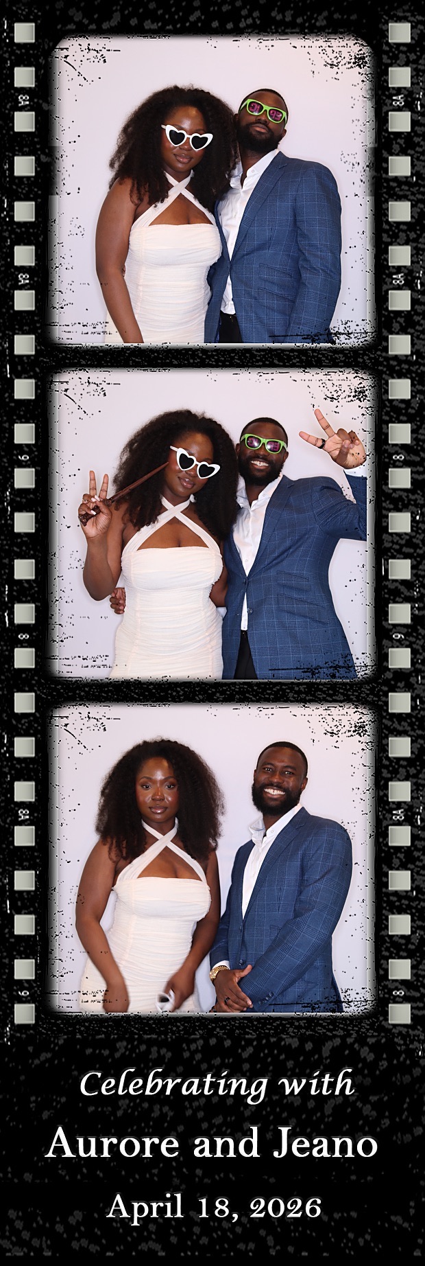 Aurore and Jeano's Wedding | View more photos from the event at gallery.photoboothbillings.com/u/PhotoBoothBillings/Aurore-and-Jeanos-Wedding