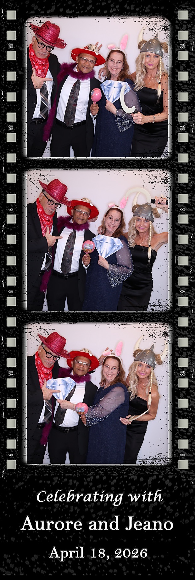 Aurore and Jeano's Wedding | View more photos from the event at gallery.photoboothbillings.com/u/PhotoBoothBillings/Aurore-and-Jeanos-Wedding