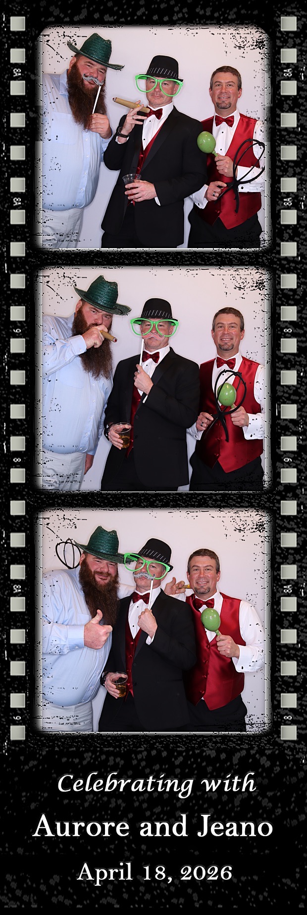 Aurore and Jeano's Wedding | View more photos from the event at gallery.photoboothbillings.com/u/PhotoBoothBillings/Aurore-and-Jeanos-Wedding