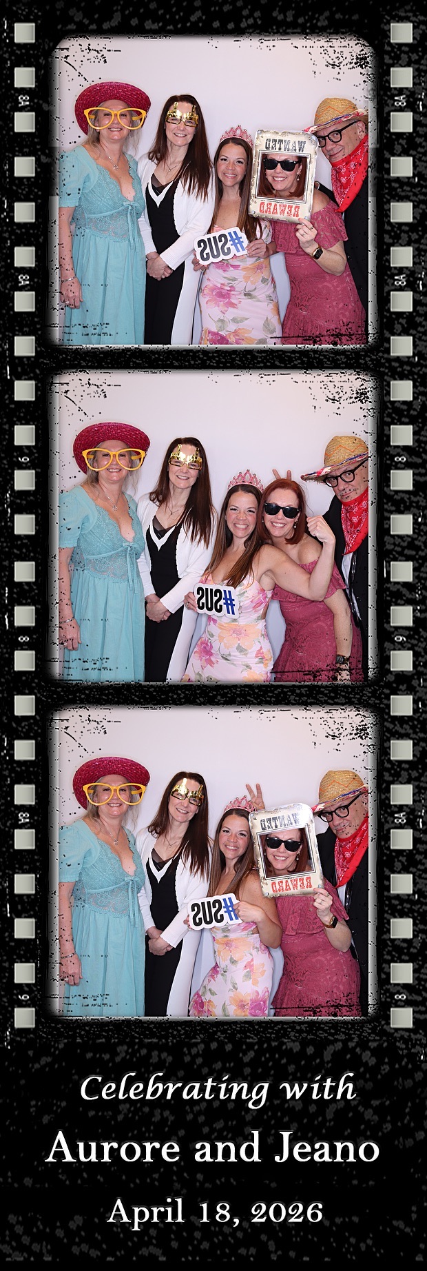 Aurore and Jeano's Wedding | View more photos from the event at gallery.photoboothbillings.com/u/PhotoBoothBillings/Aurore-and-Jeanos-Wedding