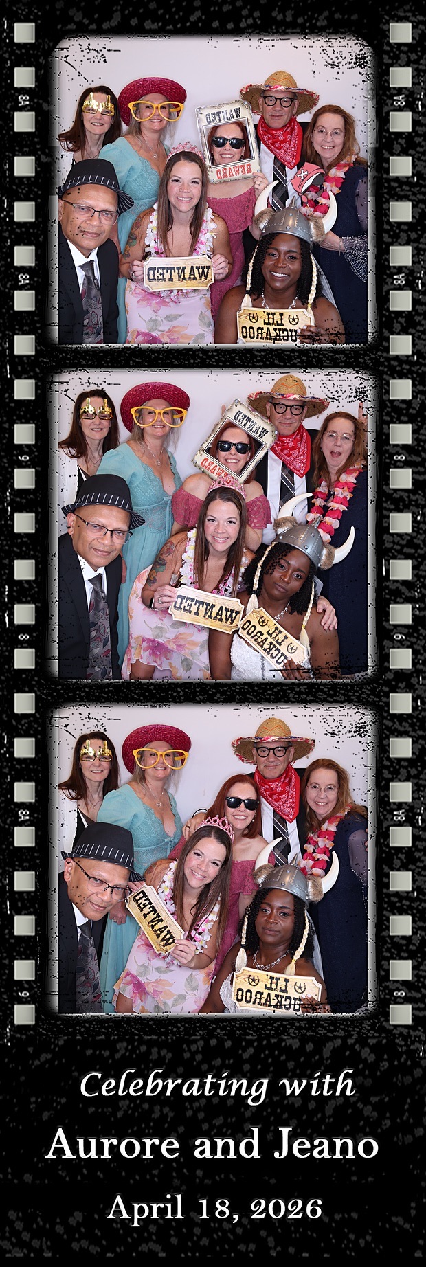 Aurore and Jeano's Wedding | View more photos from the event at gallery.photoboothbillings.com/u/PhotoBoothBillings/Aurore-and-Jeanos-Wedding