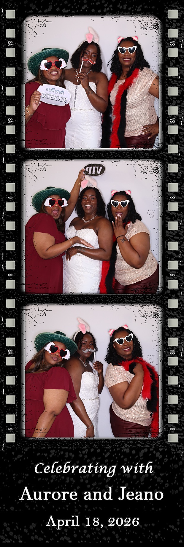 Aurore and Jeano's Wedding | View more photos from the event at gallery.photoboothbillings.com/u/PhotoBoothBillings/Aurore-and-Jeanos-Wedding
