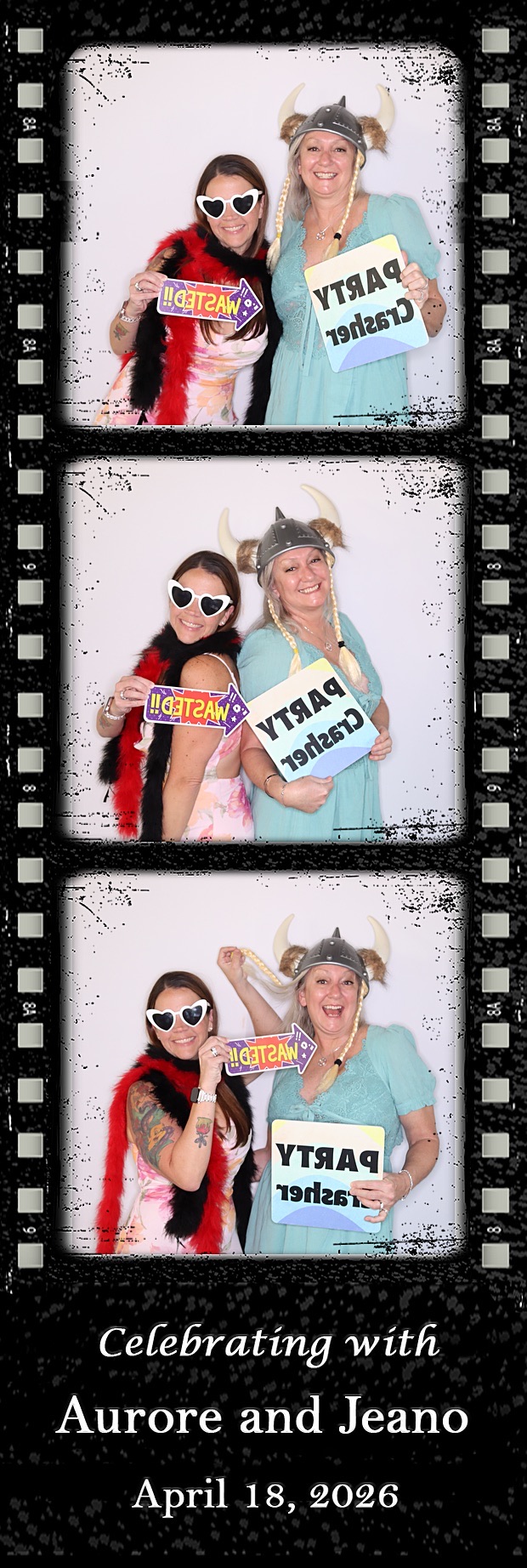 Aurore and Jeano's Wedding | View more photos from the event at gallery.photoboothbillings.com/u/PhotoBoothBillings/Aurore-and-Jeanos-Wedding