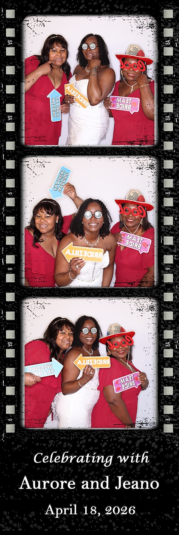Aurore and Jeano's Wedding | View more photos from the event at gallery.photoboothbillings.com/u/PhotoBoothBillings/Aurore-and-Jeanos-Wedding