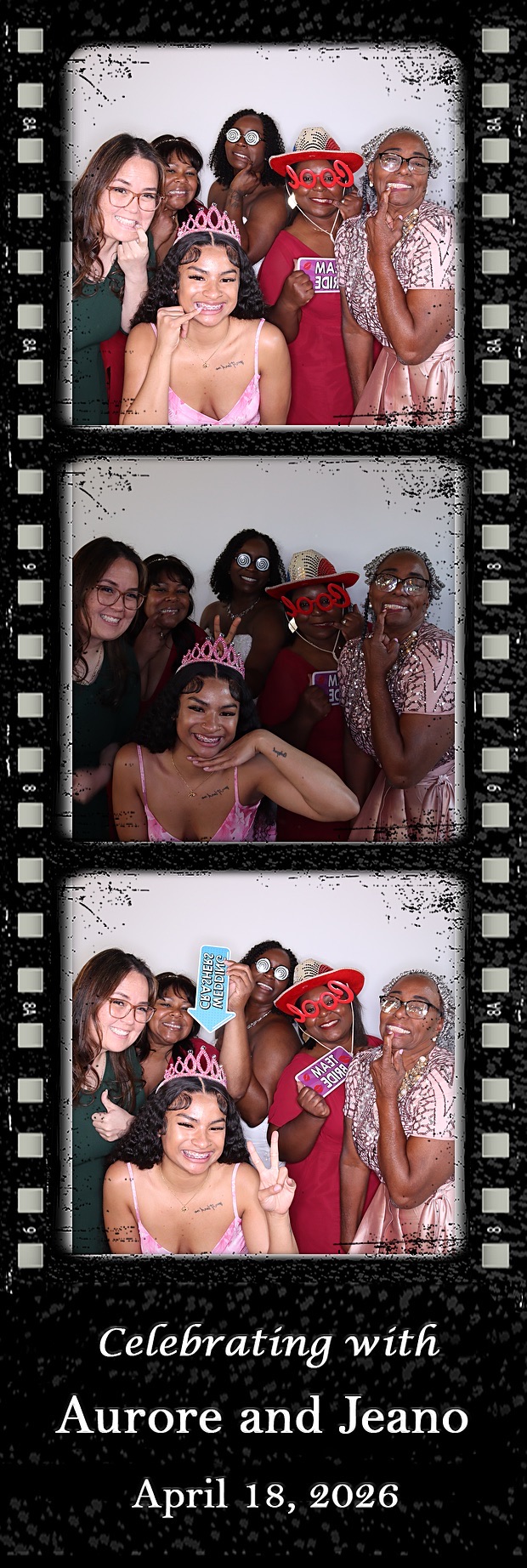 Aurore and Jeano's Wedding | View more photos from the event at gallery.photoboothbillings.com/u/PhotoBoothBillings/Aurore-and-Jeanos-Wedding