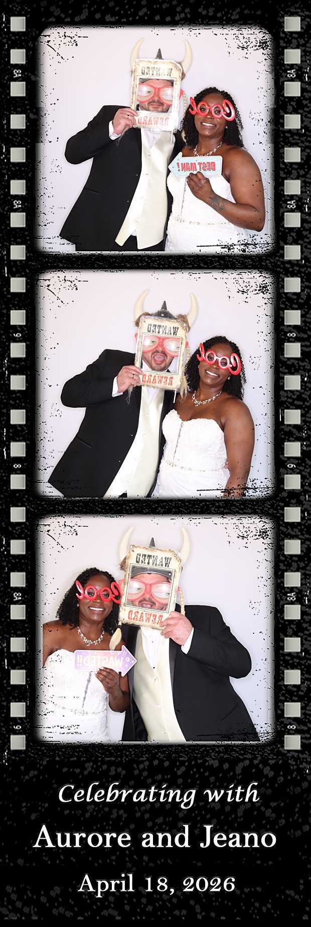 Aurore and Jeano's Wedding | View more photos from the event at gallery.photoboothbillings.com/u/PhotoBoothBillings/Aurore-and-Jeanos-Wedding