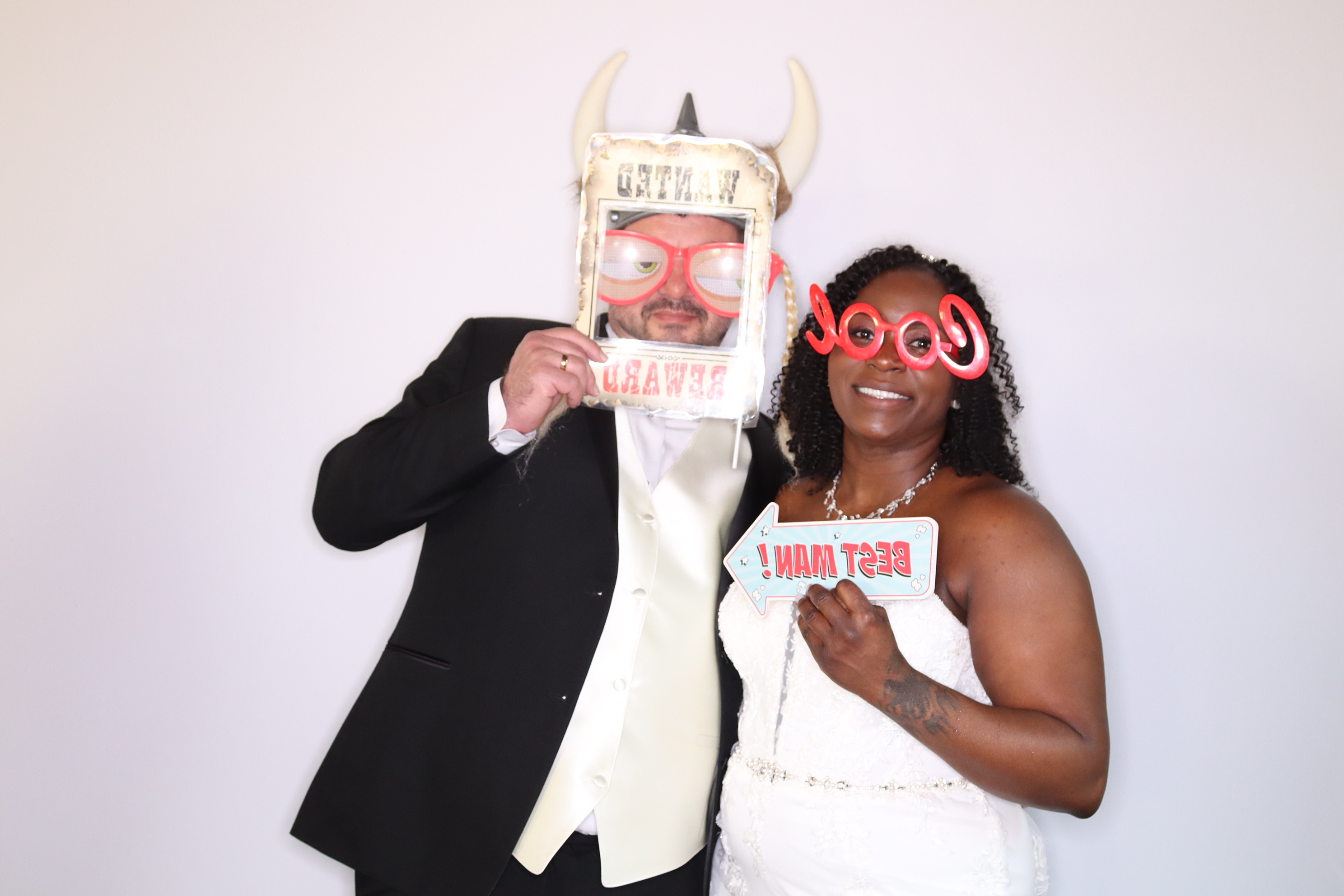 Aurore and Jeano's Wedding | View more photos from the event at gallery.photoboothbillings.com/u/PhotoBoothBillings/Aurore-and-Jeanos-Wedding