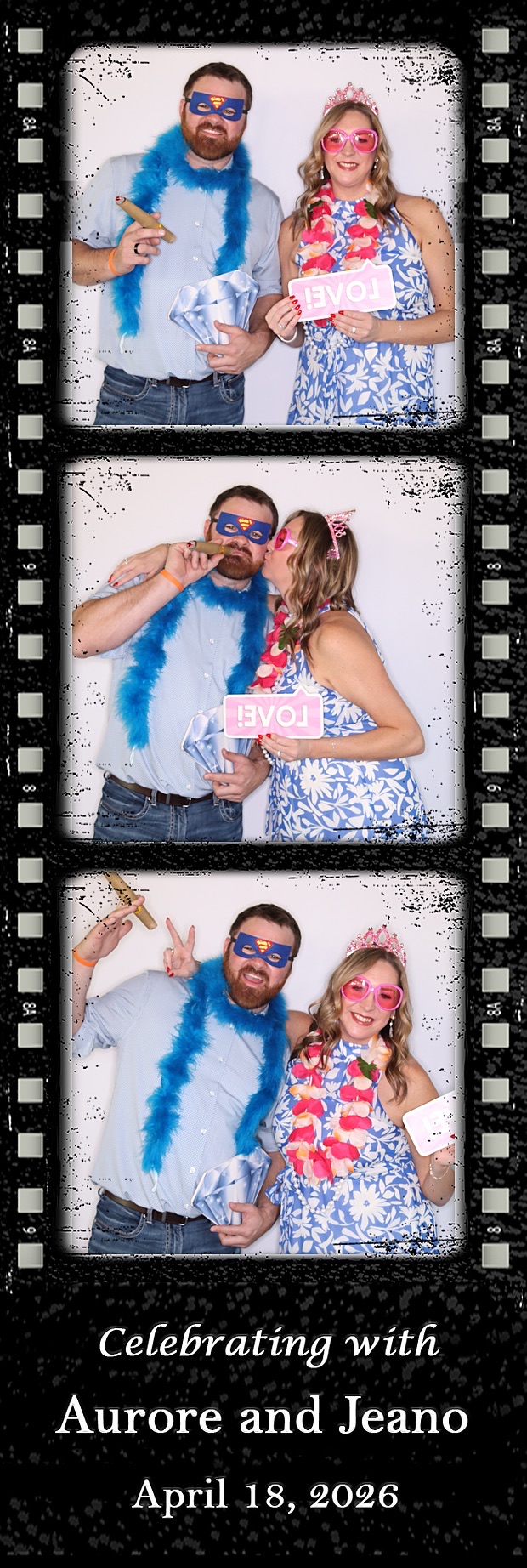 Aurore and Jeano's Wedding | View more photos from the event at gallery.photoboothbillings.com/u/PhotoBoothBillings/Aurore-and-Jeanos-Wedding