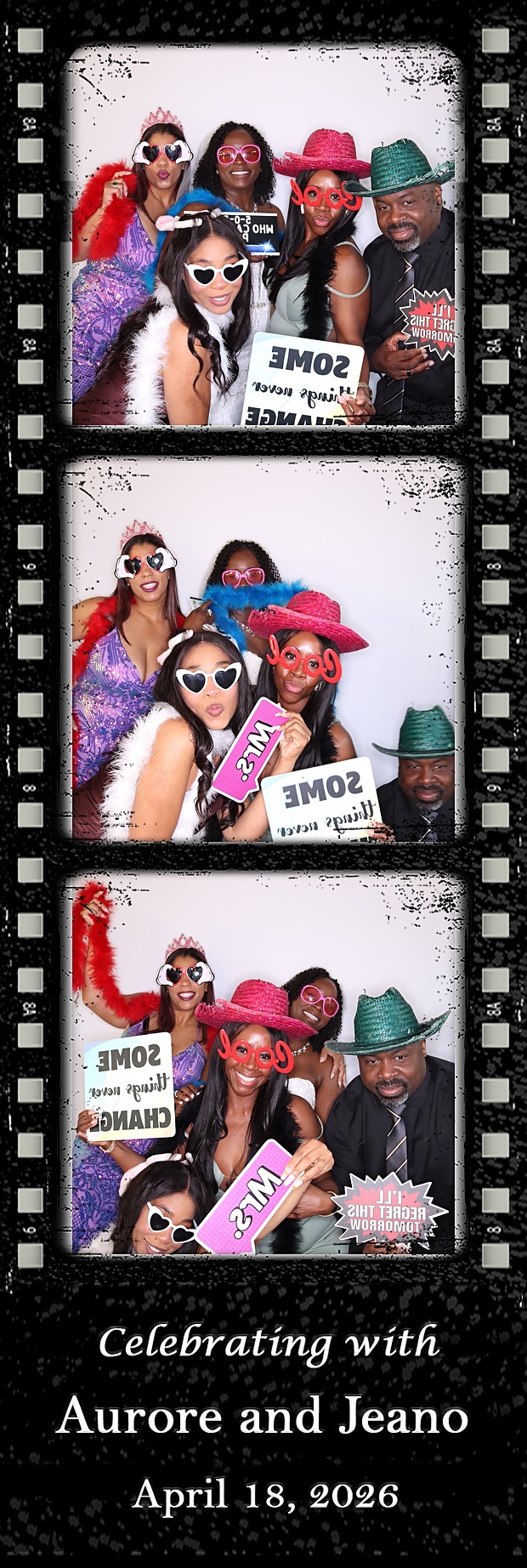 Aurore and Jeano's Wedding | View more photos from the event at gallery.photoboothbillings.com/u/PhotoBoothBillings/Aurore-and-Jeanos-Wedding