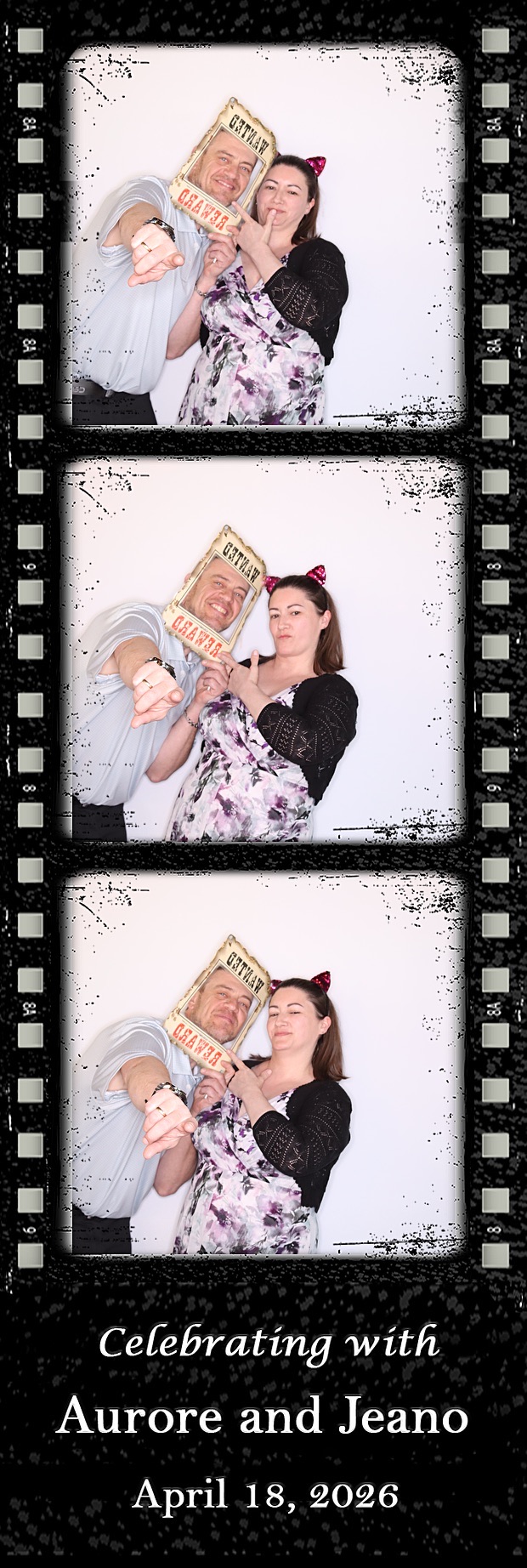 Aurore and Jeano's Wedding | View more photos from the event at gallery.photoboothbillings.com/u/PhotoBoothBillings/Aurore-and-Jeanos-Wedding