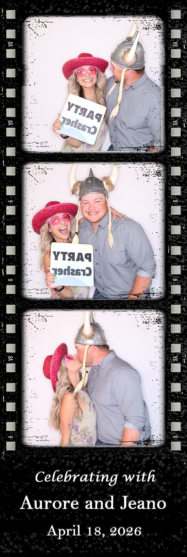 Aurore and Jeano's Wedding | View more photos from the event at gallery.photoboothbillings.com/u/PhotoBoothBillings/Aurore-and-Jeanos-Wedding