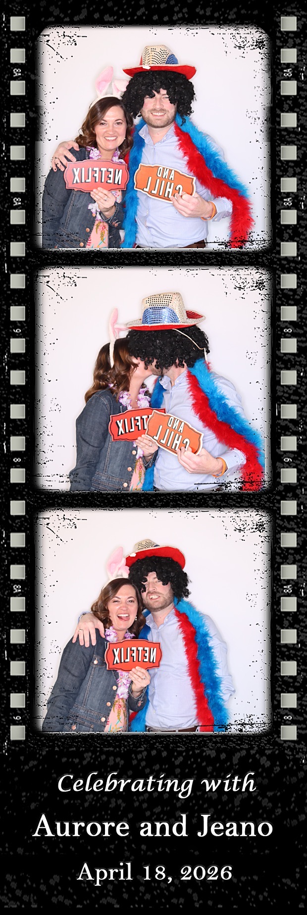 Aurore and Jeano's Wedding | View more photos from the event at gallery.photoboothbillings.com/u/PhotoBoothBillings/Aurore-and-Jeanos-Wedding