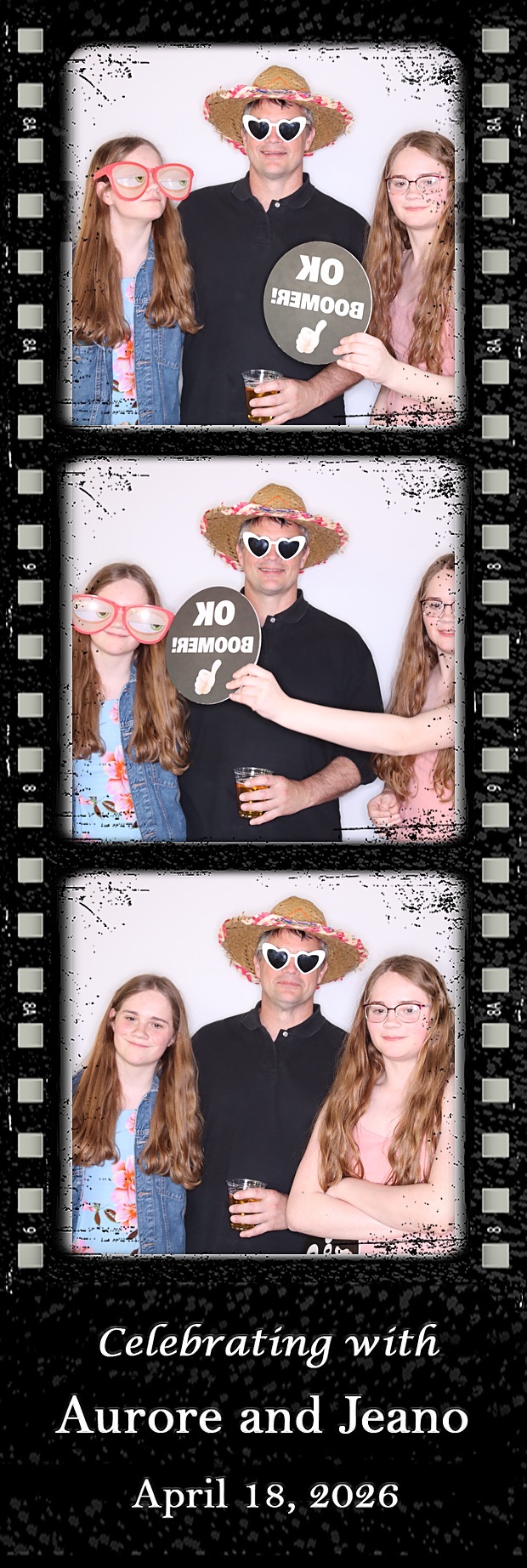 Aurore and Jeano's Wedding | View more photos from the event at gallery.photoboothbillings.com/u/PhotoBoothBillings/Aurore-and-Jeanos-Wedding