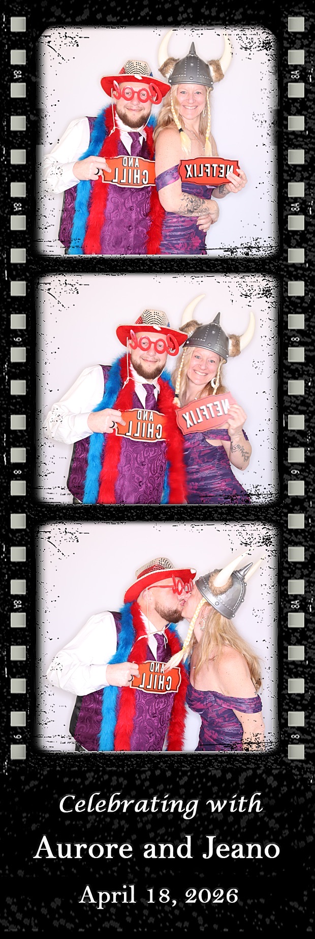 Aurore and Jeano's Wedding | View more photos from the event at gallery.photoboothbillings.com/u/PhotoBoothBillings/Aurore-and-Jeanos-Wedding