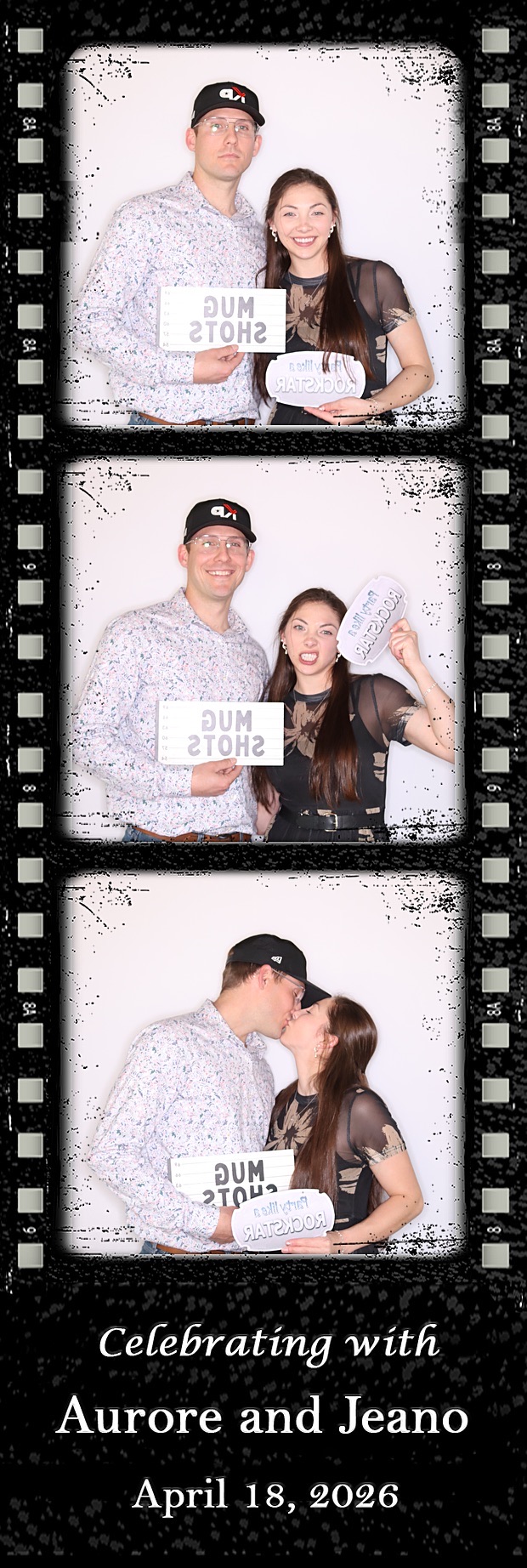 Aurore and Jeano's Wedding | View more photos from the event at gallery.photoboothbillings.com/u/PhotoBoothBillings/Aurore-and-Jeanos-Wedding