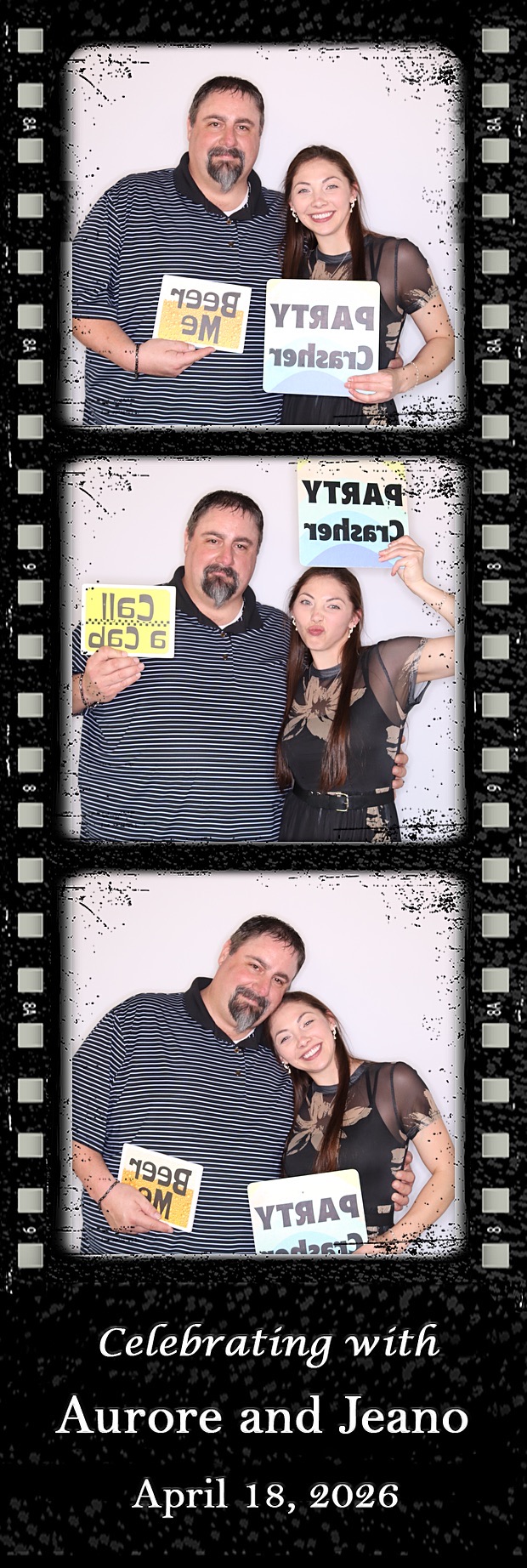 Aurore and Jeano's Wedding | View more photos from the event at gallery.photoboothbillings.com/u/PhotoBoothBillings/Aurore-and-Jeanos-Wedding