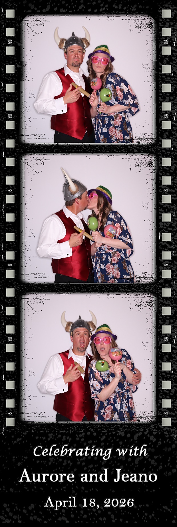 Aurore and Jeano's Wedding | View more photos from the event at gallery.photoboothbillings.com/u/PhotoBoothBillings/Aurore-and-Jeanos-Wedding