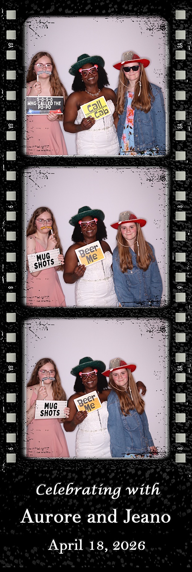 Aurore and Jeano's Wedding | View more photos from the event at gallery.photoboothbillings.com/u/PhotoBoothBillings/Aurore-and-Jeanos-Wedding