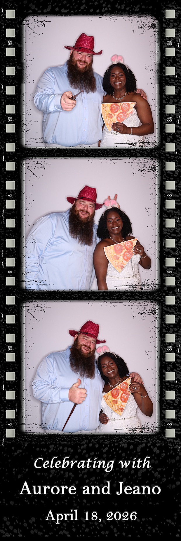 Aurore and Jeano's Wedding | View more photos from the event at gallery.photoboothbillings.com/u/PhotoBoothBillings/Aurore-and-Jeanos-Wedding